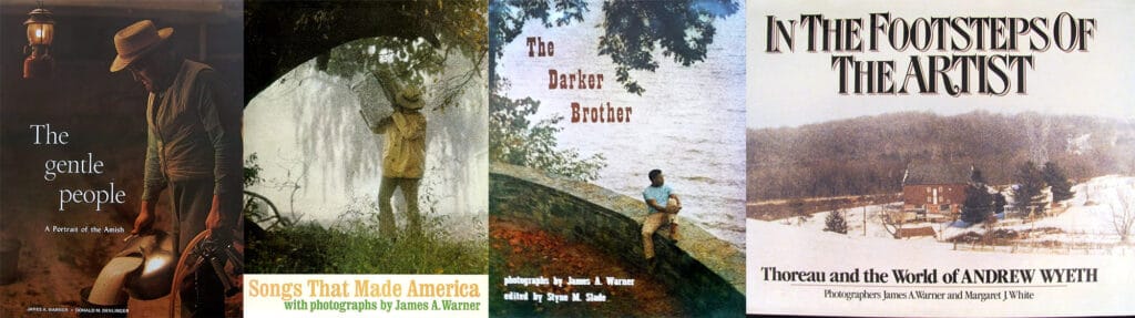 Photo of books by James A. Warner