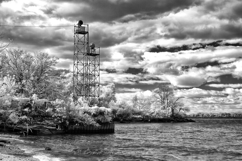 The front light of the Tinicum Range navigation system on the Delaware River